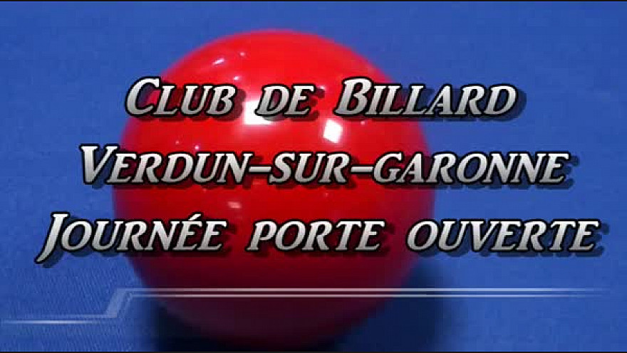 Journée porte ouverte Club de #Billard @Verdun-sur-Garonne @tvlocale_fr
